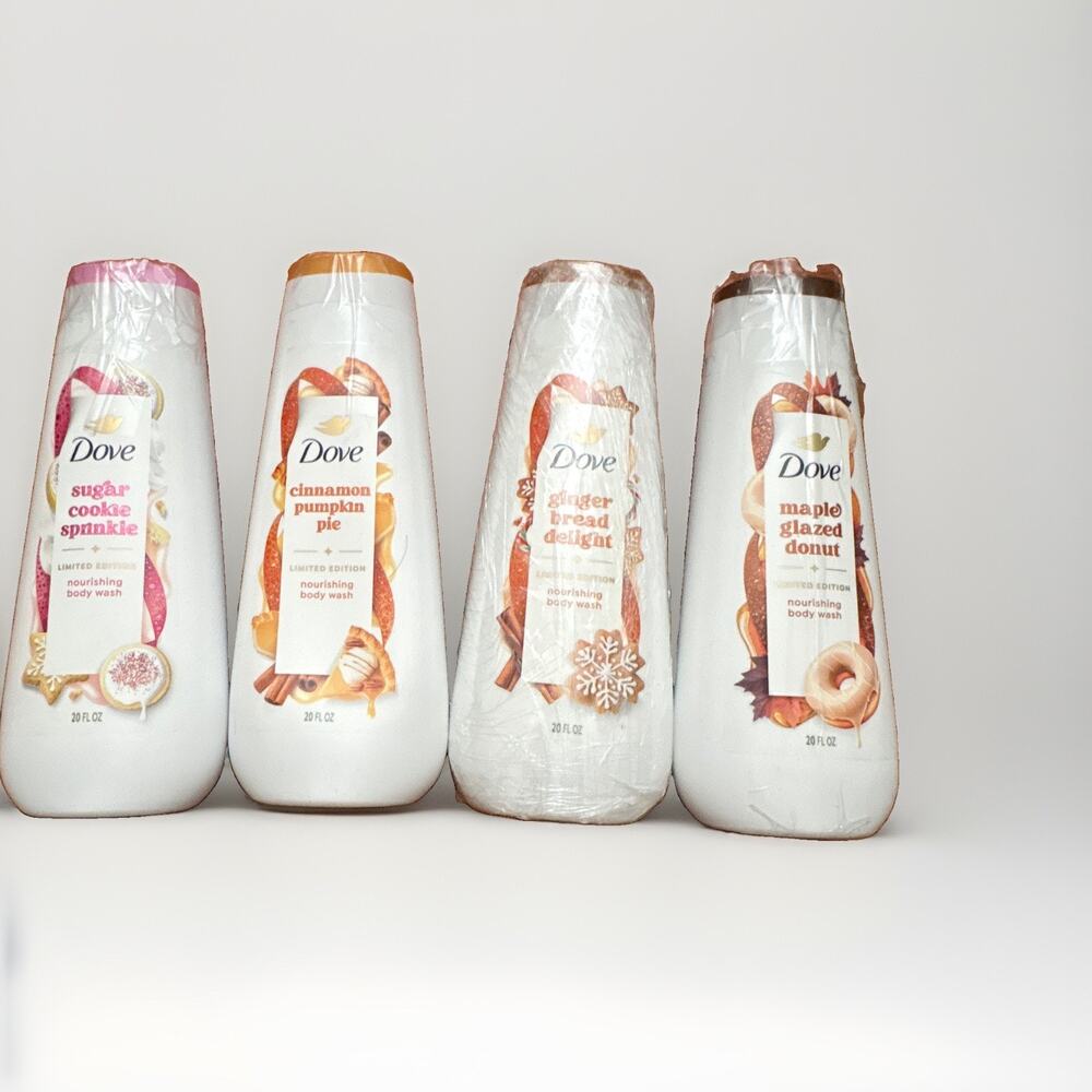 Dove Holiday Treats Body Wash 20 fl oz Multipack LIMITED EDITION